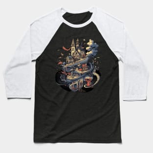 Another award-winning design - This one has a Castle on it Baseball T-Shirt